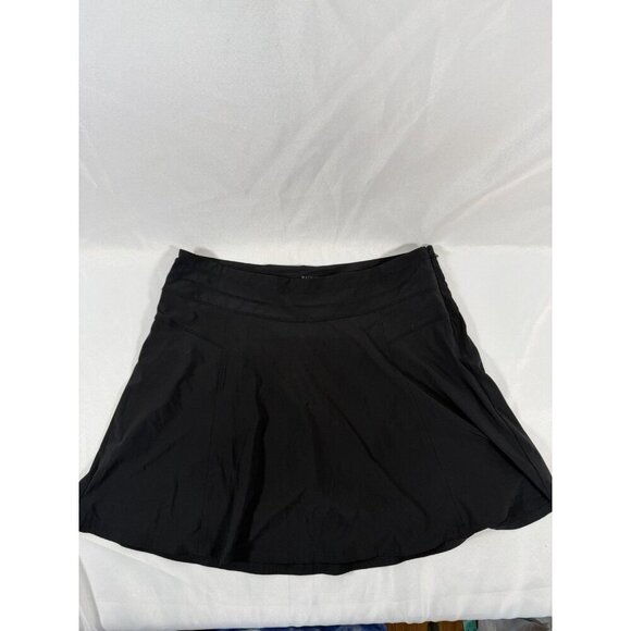 Athleta Pants - Athleta All Day Skort Jupe Short - Short Solid BlackAthletic Golf Zipper Size 16